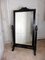 Large Antique Breton Oak Cheval Mirror, 1880, Image 5