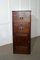 Mahogany Bankers Drawers and Cupboard Pedestal, 1900s 2