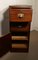 Mahogany Bankers Drawers and Cupboard Pedestal, 1900s 4