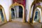 Large Rococo Gilt Arched Overmantle Mirrors, 1960s, Set of 3, Image 3