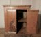 French Rustic 2-Door Cupboard with Distressed Worn Paint, 1880s, Image 7