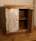 French Rustic 2-Door Cupboard with Distressed Worn Paint, 1870s 6