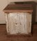 French Rustic 2-Door Cupboard with Distressed Worn Paint, 1870s 3