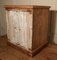 French Rustic 2-Door Cupboard with Distressed Worn Paint, 1870s 4