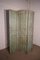 19th Century Painted French Window Shutter 3 Fold Screen, 1850s, Image 4