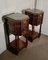 19th Century Gothic French Oak Bedside Cupboards, 1870s, Set of 2 4