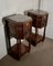 19th Century Gothic French Oak Bedside Cupboards, 1870s, Set of 2, Image 4