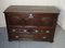 Large 18th Century Oak Three-Drawer Mule Chest, 1770s 6