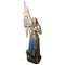 Lebensgroße Französische Kathedrale Skulptur von Jeanne d'Arc, 1850 1
