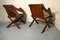 19th Century Glastonbury Chairs in Oak, 1880s, Set of 2 4
