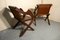 19th Century Glastonbury Chairs in Oak, 1880s, Set of 2 3