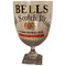 Large Bar Chalice Victorian Advertising Bells Scotch Whisky, 1910s 1