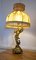 Lampada da tavolo Putti Musician in ottone, inizio XX secolo, Immagine 7