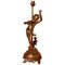 Lampe de Bureau Putti Musician en Laiton, 1900s 1