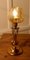 Lámpara de mesa Gimbal Ships de latón, años 20, Imagen 4