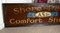 Shoe Shop Mirror Advertising Sign A S & Sons Shore Pedic Shoes, 1920s, Image 3