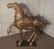 Mid-19th Century Carved and Painted Wooden Tang Dynasty Horse, 1850s 11