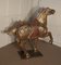Mid-19th Century Carved and Painted Wooden Tang Dynasty Horse, 1850s 7