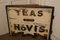 Three Dimensional Double-Sided Wooden Hovis Tea Shop Sign, 1900s, Image 7