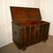 Antique Iron Bound Merchants Chest with Hidden Compartments, 1800 5