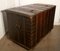 Antique Iron Bound Merchants Chest with Hidden Compartments, 1800, Image 3