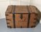 Large Victorian Pine and Iron Bound Sea Silver Chest, 1880s, Image 7