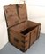 Large Victorian Pine and Iron Bound Sea Silver Chest, 1880s 5