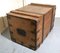 Large Victorian Pine and Iron Bound Sea Silver Chest, 1880s 3