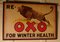 Pubblicità Re Lion Oxo per Winter Health Sign, 1930, Immagine 3