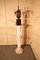 19th Century French Marble Illuminated White Marble Torchere Column, 1890s 3