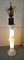 19th Century French Marble Illuminated White Marble Torchere Column, 1890s, Image 2