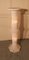 19th Century French Marble Illuminated White Marble Torchere Column, 1890s 5