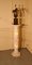 19th Century French Marble Illuminated White Marble Torchere Column, 1890s, Image 4