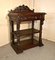 Small Gothic Victorian Carved Oak Green Man Buffet, 1850s 10