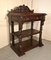 Small Gothic Victorian Carved Oak Green Man Buffet, 1850s 9