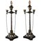 Louis Philippe French Bronze Candelabra with Snuffers, 1880s, Set of 2 1