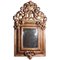 Large 18th Century Carved English Giltwood Mirror, 1780s 1