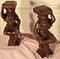Early 19th Century Carved Court Jesters Figural Carvings, 1800s, Set of 2 2
