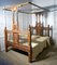 19th Century Four Poster Double Bed, 1890s 6