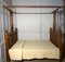 19th Century Four Poster Double Bed, 1890s 2