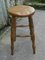 Victorian Wooden Farmhouse Kitchen Stool, 1860s 4