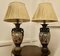 Large Japanese Satsuma Lamps, 1920s, Set of 2 2