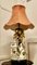 Lampada da tavolo grande in ceramica di D. Polo Uiato nello stile di Capodimonte, anni '60, Immagine 2
