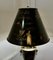 Large Chinese Black Gold and Red Toleware Table Lamp, 1960s, Image 9