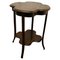 Irish Walnut Side Table the Table in Four Leaf Clover Shape, 1920s, Image 1