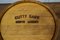 Bandeja superior en forma de barril de whisky Cutty Sark, Escocia, años 30, Imagen 4