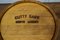 Cutty Sark Whisky Barrel Top Tray, Scotland, 1930s 4