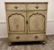 Large Regency Hand Painted Linen Press Cupboard 9