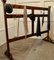 Large Arts & Crafts Double Sided Golden Pine Clothes Rail, 1880s 9