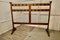 Large Arts & Crafts Double Sided Golden Pine Clothes Rail, 1880s 2